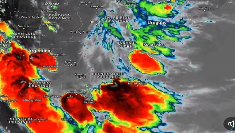 impactante tormenta en Bahía Blanca dejó múltiples víctimas y graves destrozos