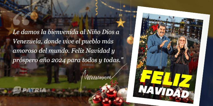 Este bono está cayendo desde ya por Patria, Bono Feliz Navidad