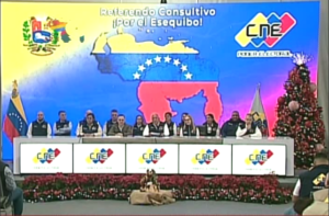 CNE ofreció un primer balance del Referéndum Consultivo con una amplia ventaja del Sí en las 5 preguntas