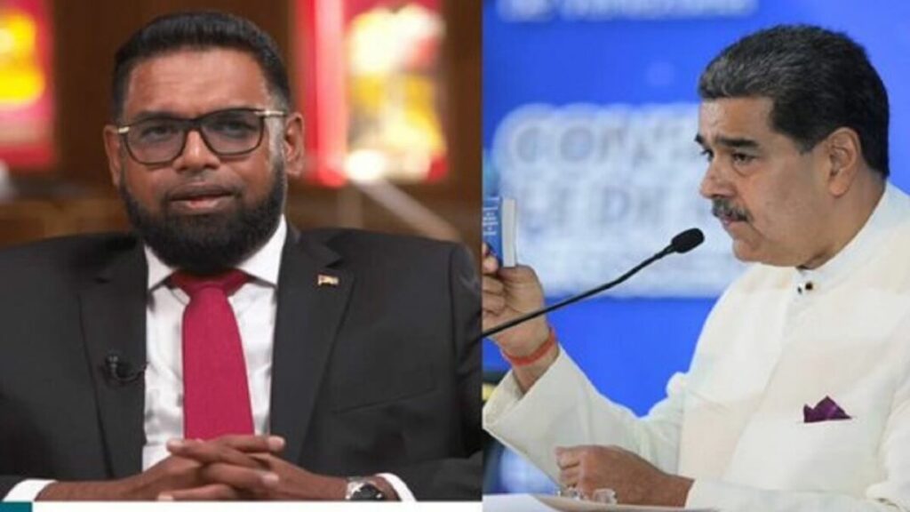 El presidente de Guyana reacciona ante las medidas del presidente de Venezuela Nicolás Maduro sobre el Esequibo