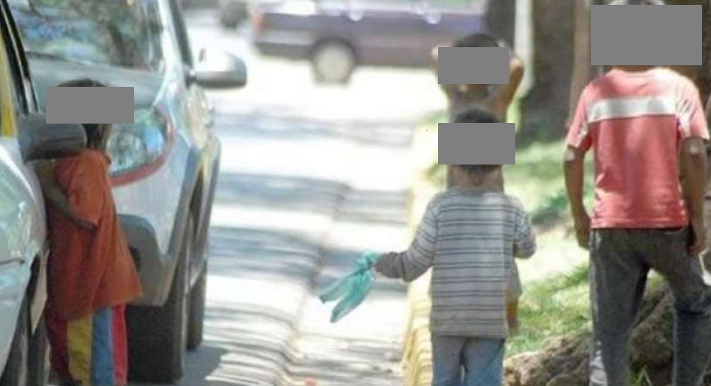 Arrestarán a padres que pongan a sus hijos a pedir dinero y comida en Maracaibo