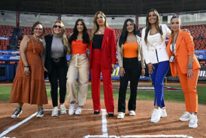 ¡100% femenina! Narradoras, comentaristas y productoras hacen historia en las transmisiones televisivas de la LVBP
