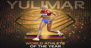 Yulimar Rojas celebró el título de Atleta del Año