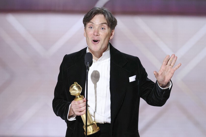 "Sabía que con Christopher Nolan era diferente". Cillian Murphy se ríe de la falta de sillas en el rodaje de 'Oppenheimer' tras ganar el primer Globo de Oro de su carrera