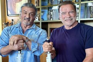 "Es como encender una mecha". Arnold Schwarzenegger reconoce la gran virtud de Sylvester Stallone como actor, aunque deja claro por qué siguen siendo rivales tras años de amistad