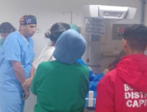 Rescatan a una recién nacida de un basurero en El Valle