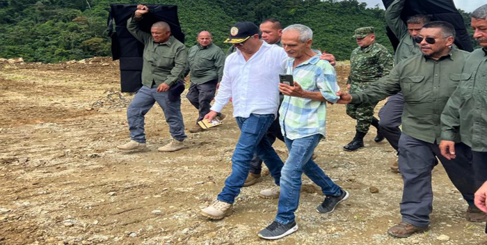 El presidente de Colombia Gustavo Petro declaró estado de desastre natural