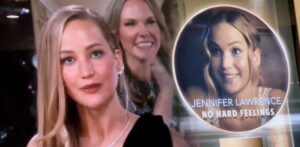 La amenaza de Jennifer Lawrence en los Globos de Oro 😳😂