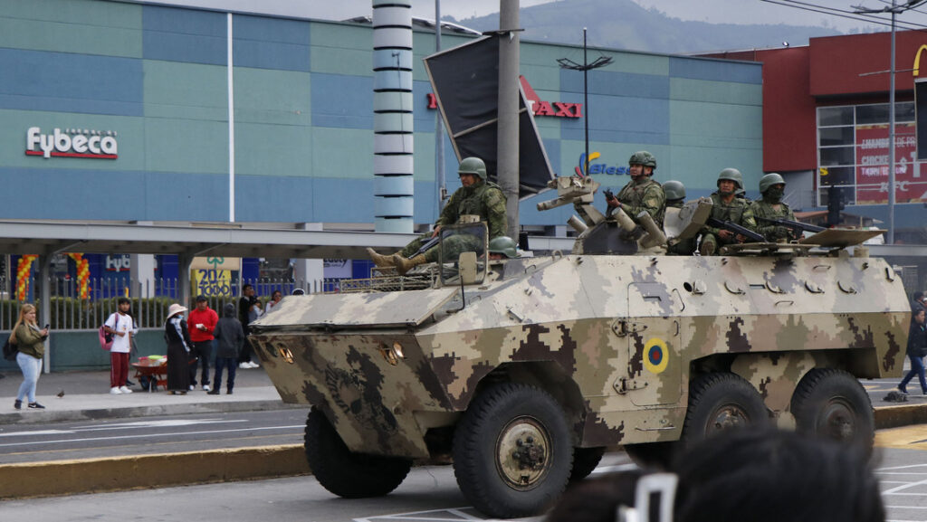 Cinco terroristas abatidos y más de 300 detenidos por las Fuerzas Armadas de Ecuador