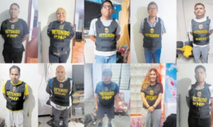 Policía peruana da captura a "Los Hijos de Dios" brazo del "Tren de Aragua" en trata de personas