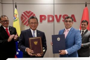 Venezuela e Indonesia firman acuerdo para desarrollar negocios en petróleo y gas