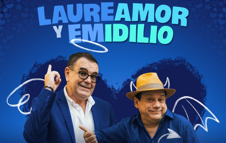 Emilio Lovera y Laureano Marquez están de gira con “Laureamor y Emidilio”