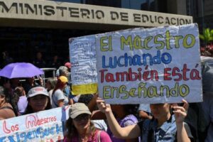 Federación Venezolana de Maestros convocó a una protesta nacional para próximo el 15 de enero