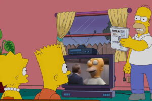 Casi nadie se acuerda, pero el cameo más surrealista de Homer Simpson fue en esta celebérrima serie de abogados