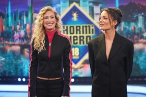 María Hervás y Teresa Riott contaron en 'El hormiguero' cómo es rodar con niños y con animales. "Llevaba dos perros de 50 kilos y tacones"