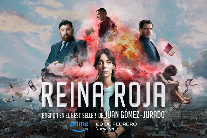 Reina Roja (2024) crítica - engancha y entretiene, pero no enamora. Vicky Luengo y Hovik Keuchkerian brillan en la esperada serie de Amazon Prime Video