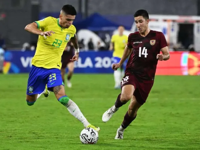Duro revés de la Vinotinto contra Brasil en el preolímpico de fútbol