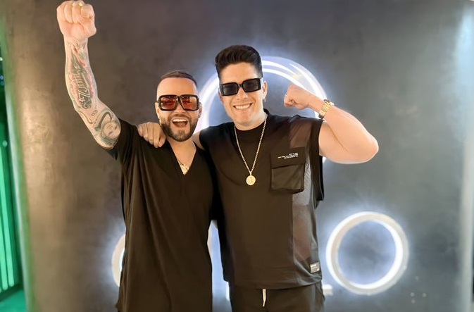 Chyno inmortalizó su reencuentro con Nacho