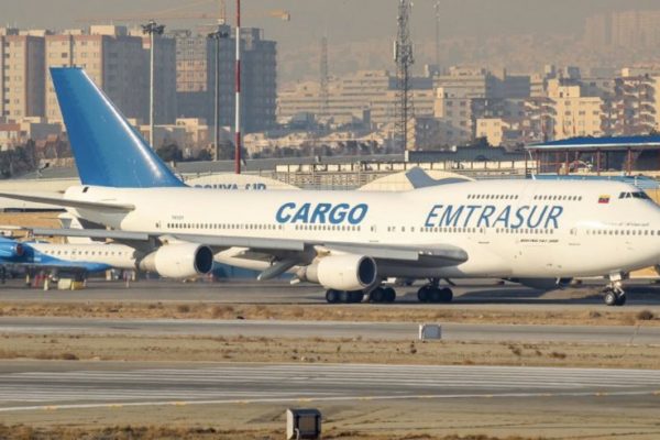 Avión de Emtrasur llegó a EEUU desde Argentina y Venezuela rechazó "el robo descarado" de la aeronave