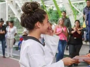 Falleció en fatal accidente de tránsito campeona nacional de taekwondo