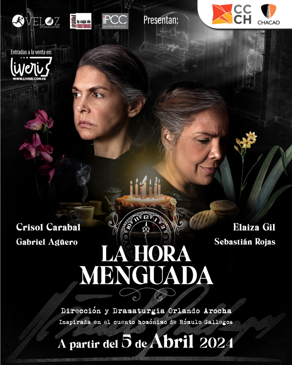 Crisol Carabal y Elaiza Gil protagonizan este clásico de Rómulo Gallegos