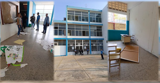 El violento altercado en un liceo de Maracaibo tras haber 'raspado' en examen a varios estudiantes