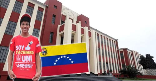 Moisés Donis hace historia al ser el primer venezolano que ingresa a la UNI en Perú