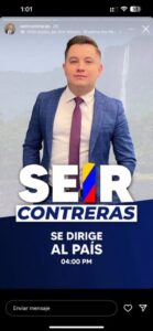 Seir Contreras anuncia oficialmente su candidatura presidencial