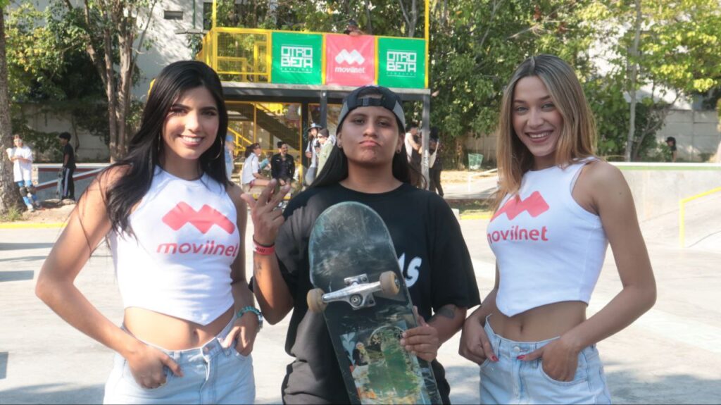 Movilnet apoya el talento deportivo en evento de Skateboarding y pelotica de goma
