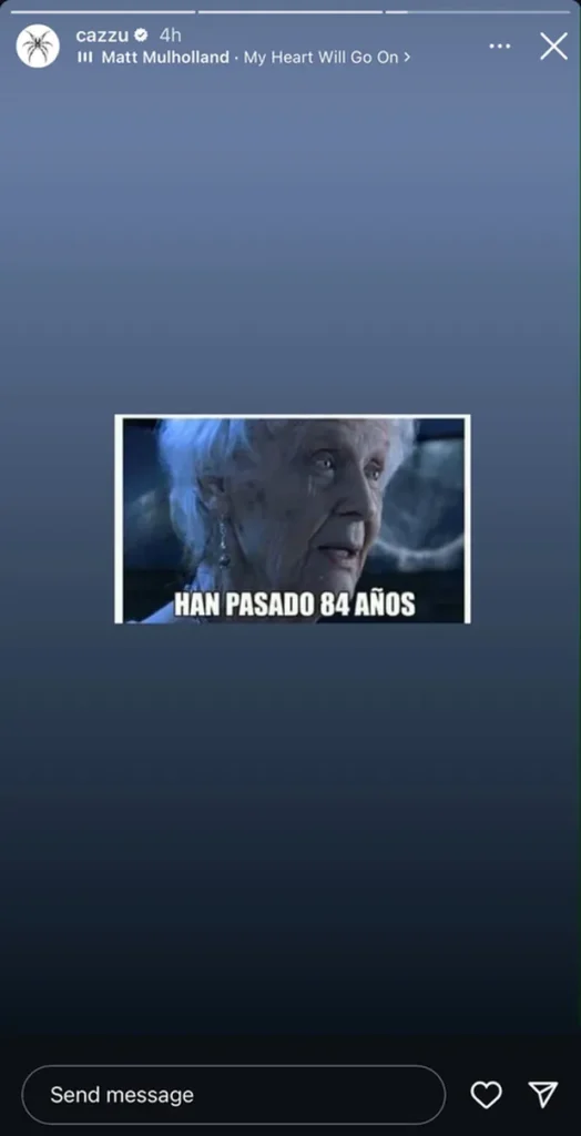 ¿Una indirecta directa? El meme que compartió Cazzu tras el estreno de Belinda