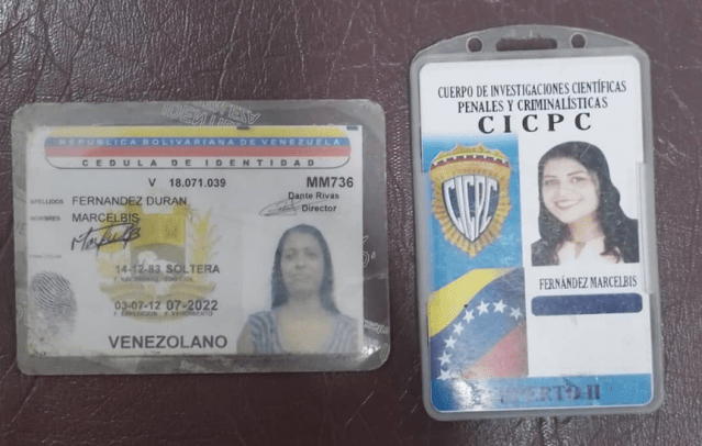 Se acabaron las andanzas de una falsa funcionaria del Cicpc en Carabobo