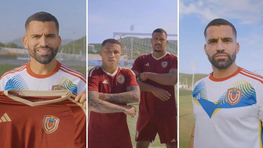 La Vinotinto presentó nuevo diseño de uniforme