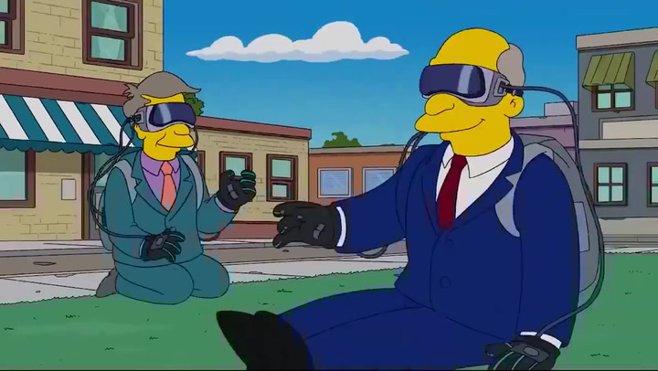¡Una predicción más! Los Simpsons anticiparon el Apple Vision Pro