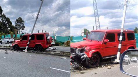 El cantante Ryan Castro sufrió aparatoso accidente automovilístico