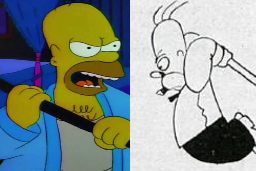 Homer Simpson podría ser un plagio de un cómic sueco de hace un siglo... y sí, el parecido es asombroso