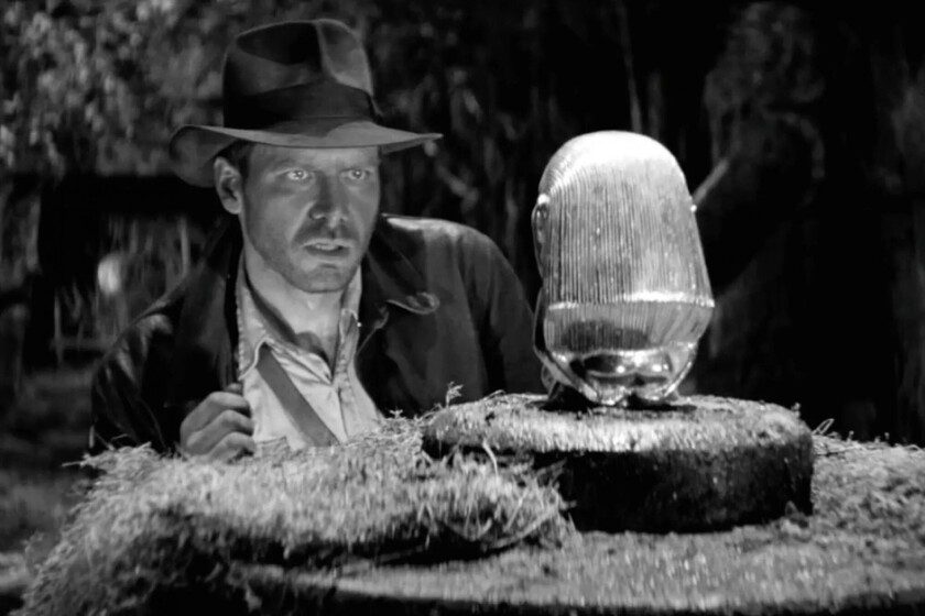 La película de Indiana Jones a la que Steven Soderbergh quitó el color y el sonido para que la entendiéramos mejor