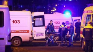 más de 60 muertos y 145 heridos en el tiroteo en el Crocus City Hall