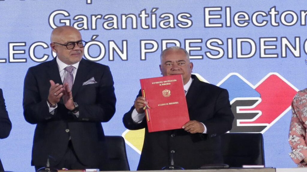 Consejo Nacional Electoral recibió propuestas de cronograma electoral para las presidenciales 2024
