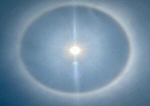 El Halo Solar que sorprendió a los venezolanos este 30 de marzo