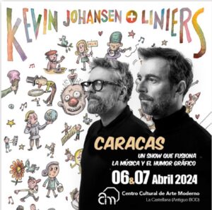 Kevin Johansen y Liniers: “No hay guion en nuestro show”
