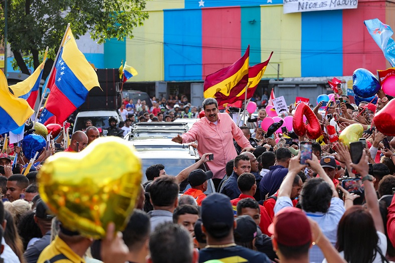 Oficialismo toma este 25 de marzo Caracas para acompañar a Maduro al CNE