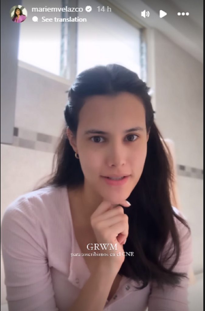 Mariem Velazco anima a los jóvenes a votar en próximas elecciones