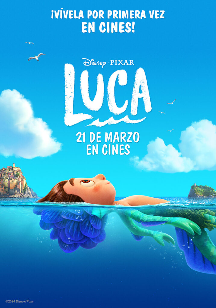 ¡Ya está disponible! Luca, la película de Disney Pixar llegó a los cines de Venezuela