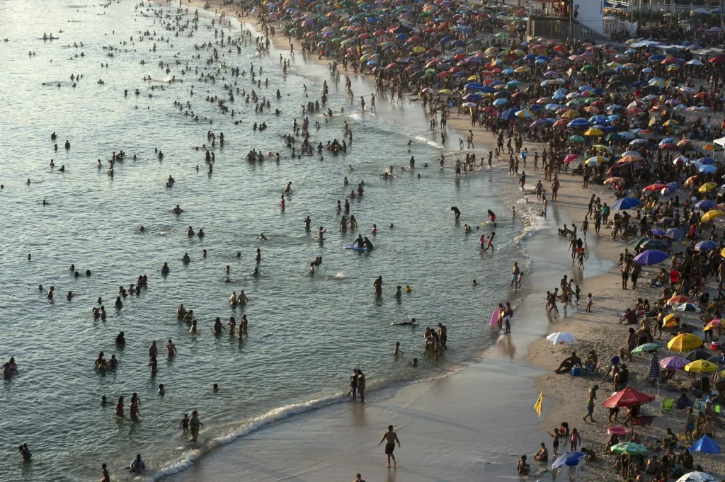 la sensación térmica supera los 62 ºC en Río de Janeiro