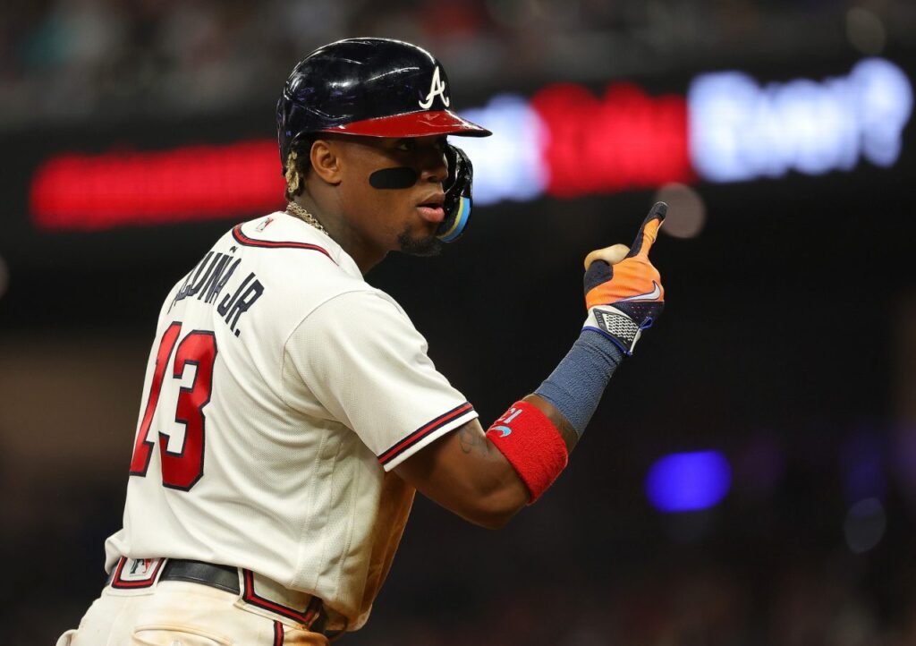 Ronald Acuña Jr. comenzó su espectáculo del 2024