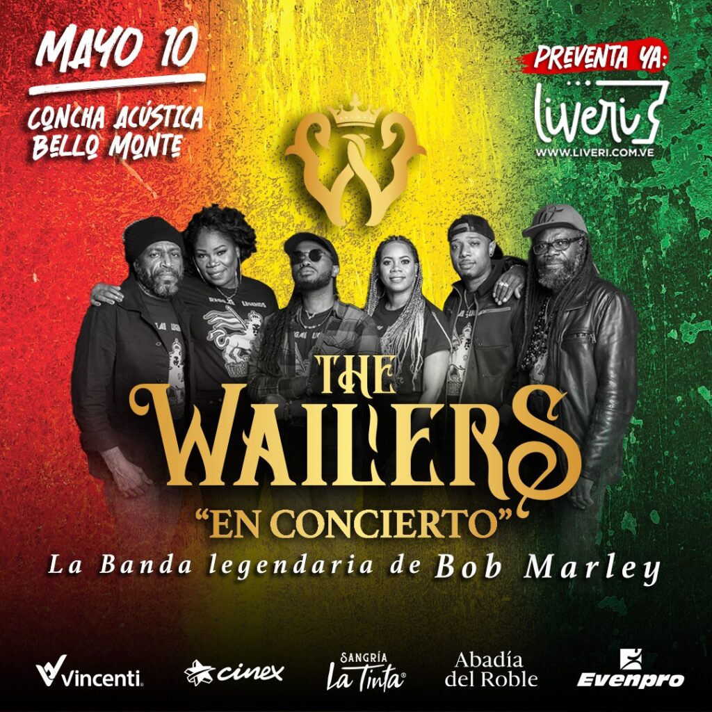 Caracas sonará al ritmo del reggae con la banda “The Wailers"