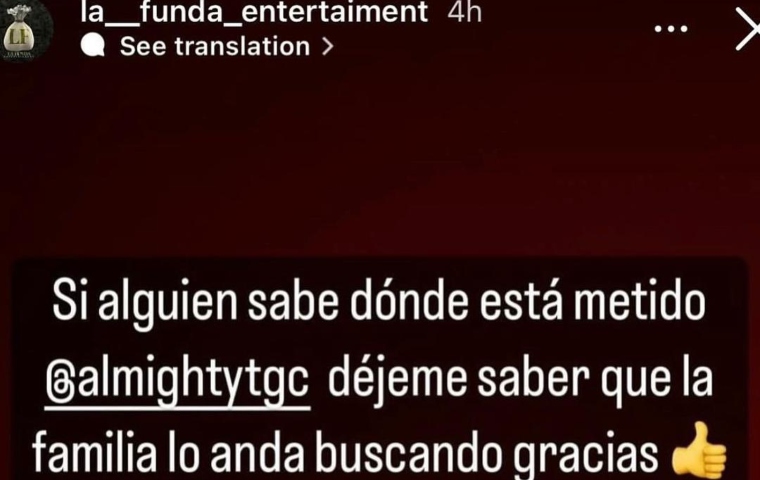 Encuentran al rapero cubano Almighty luego de reportarlo desaparecido