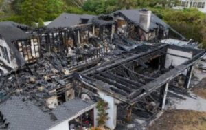 Así quedó la casa de Cara Delevigne tras el incendio