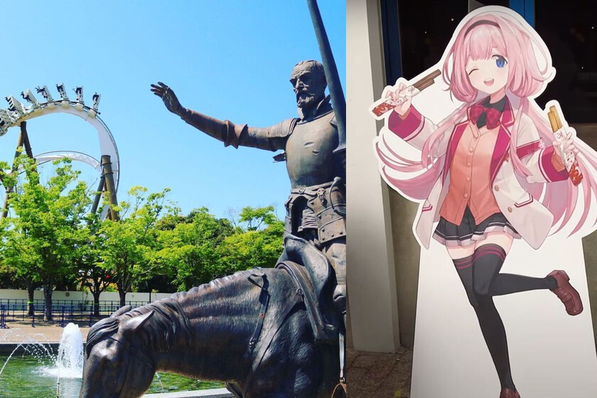 Hay en Japón un parque de atracciones del concepto "España". Y una VTuber que come churros que lo ha salvado de la decadencia
