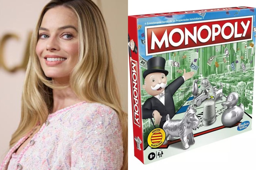 Tras el éxito de 'Barbie', Margot Robbie se la jugará con el Monopoly. En marcha una adaptación del mítico juego de mesa